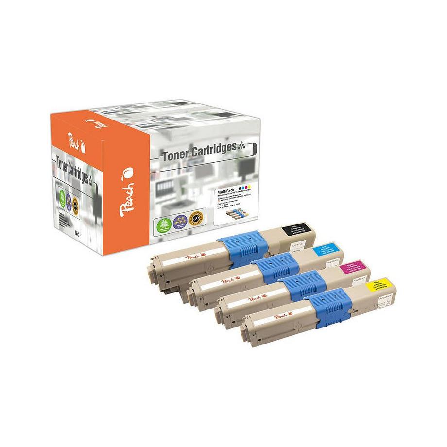 Peach  Kit de toner OKI 44973533-6 BK, C, M, Y 