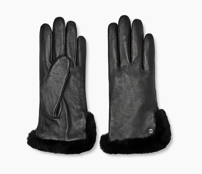 Image of Leather W Sheepskin Vent Glv-l Damen Schwarz L
