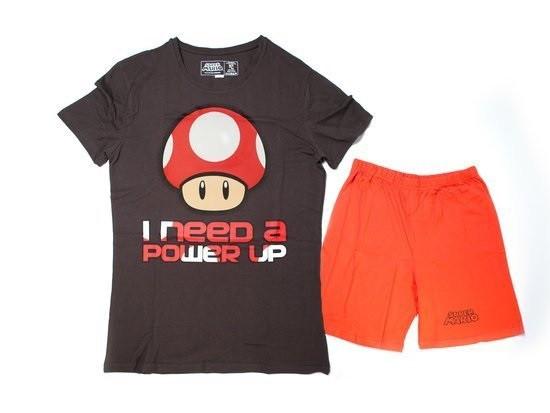 Bioworld  T-shirt - Nintendo - I Need Power Up 