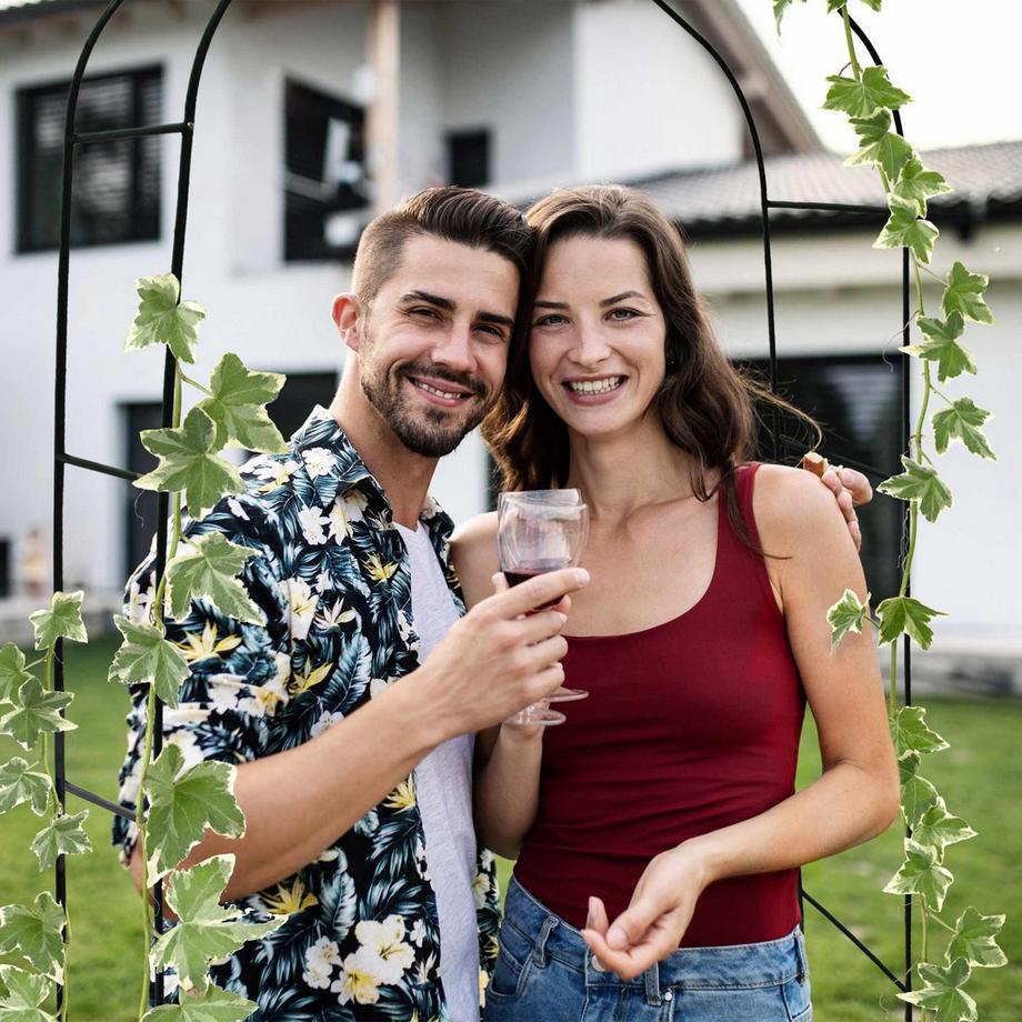 B2X Pizzo fiocco rosa con palline  