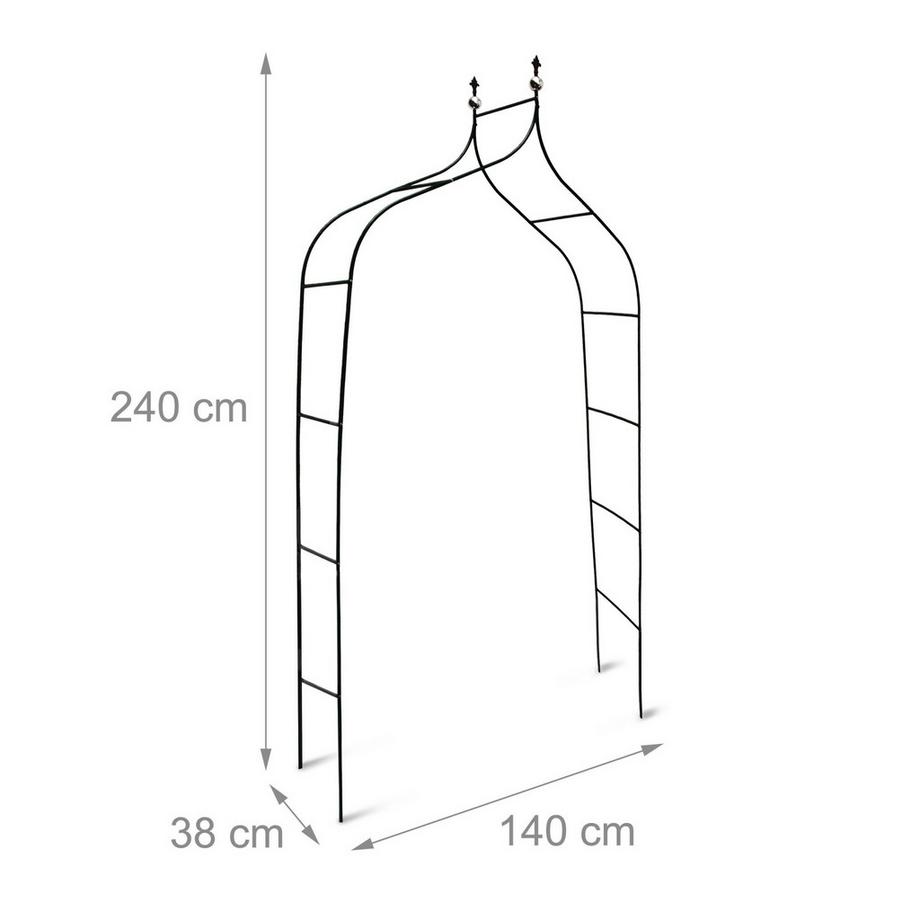 B2X Pizzo fiocco rosa con palline  