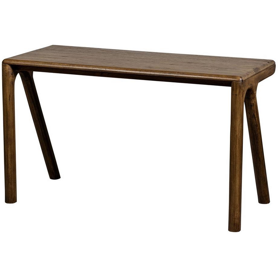 mutoni Schreibtisch Tug Mangoholz walnuss 130x60  