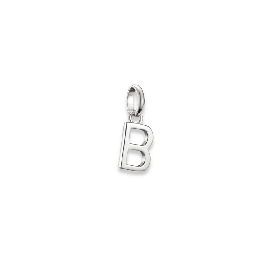 Pendentif Charm Lettre B Connect