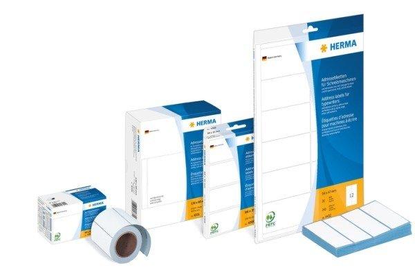 Image of Adress-Etiketten 67x38mm 4438 weiss,non-perm. 2100 St./100B. Adress-Etiketten 67x38mm 4438 weiss,non-perm. 2100 St./100B.