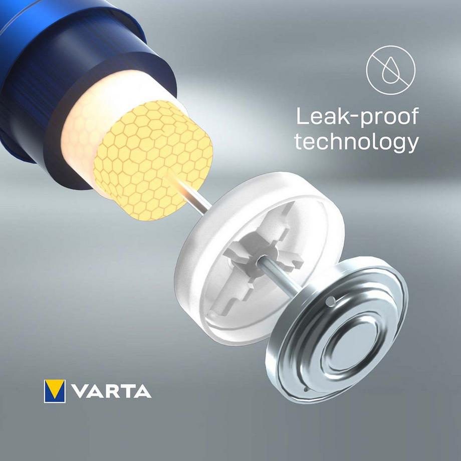 VARTA  Batterie alcaline AA 1,5 V ad alta energia, confezione da 12 