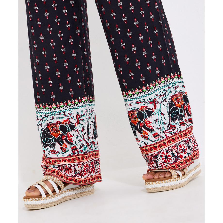 Joe Browns Pantaloni Gamba Larga Fantasia Elefante  