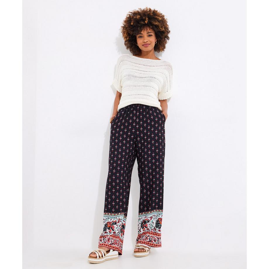 Joe Browns Pantaloni Gamba Larga Fantasia Elefante  
