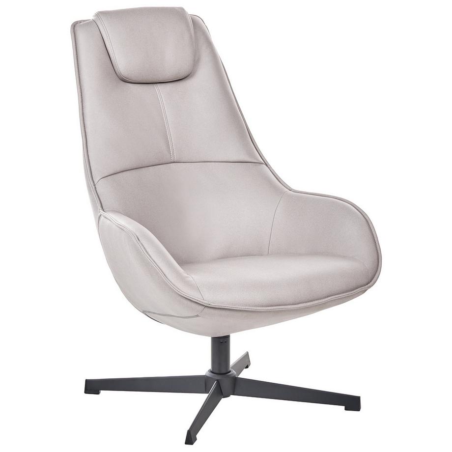 Drehsessel aus Stoff Retro HAUGE