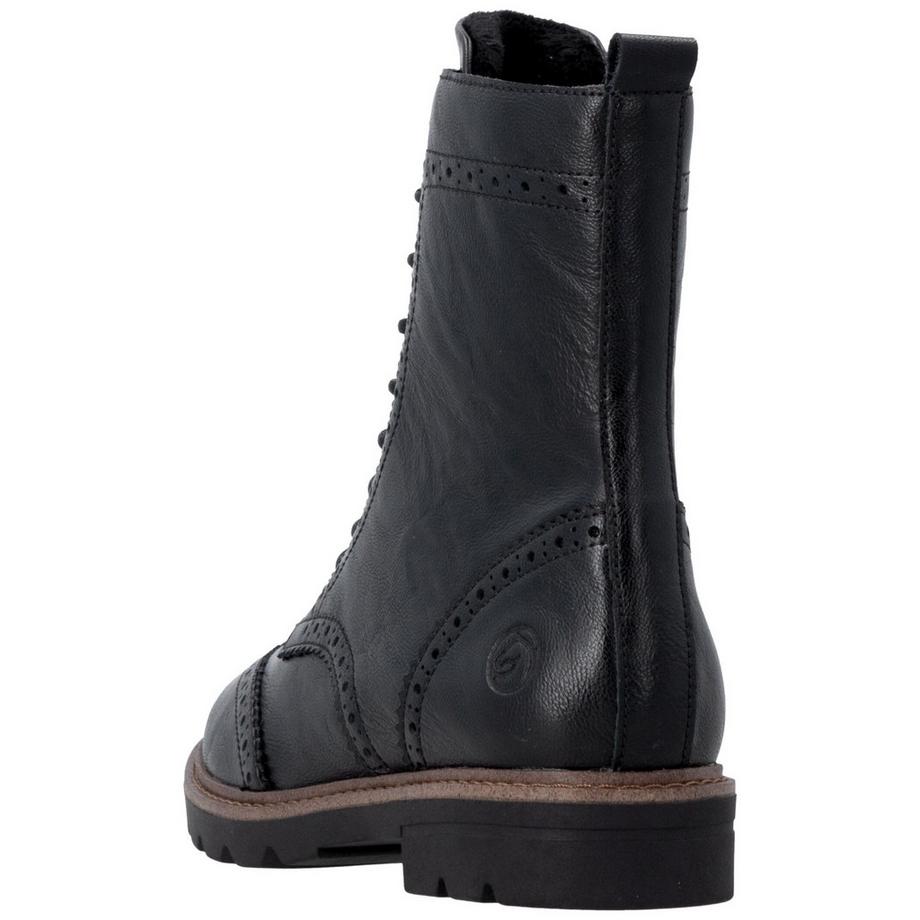 Remonte Schnürstiefelette mit Brogue Details  