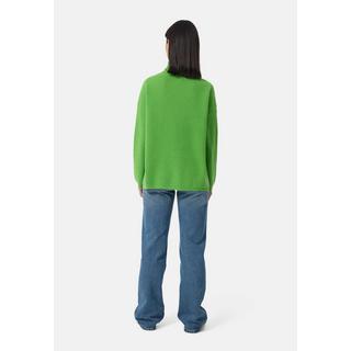 CASH-MERE.CH  Wolle Kaschmir Oversize Style Rollkragen Pullover 