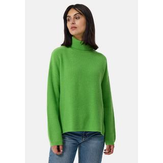 CASH-MERE.CH  Wolle Kaschmir Oversize Style Rollkragen Pullover 