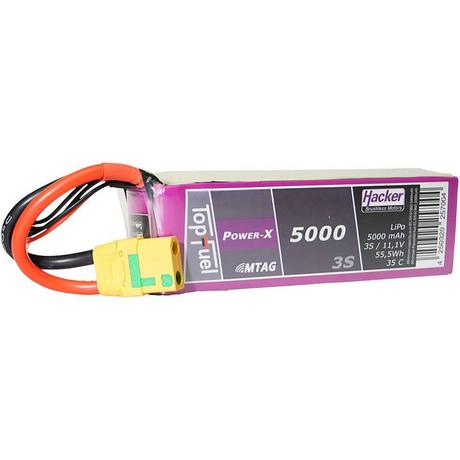 Hacker  11.1 V 5000 mAh 35C LiPo-Akku 