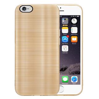 Cadorabo  Housse compatible avec Apple iPhone 6 / 6S - Coque de protection en silicone TPU flexible au design brossé 