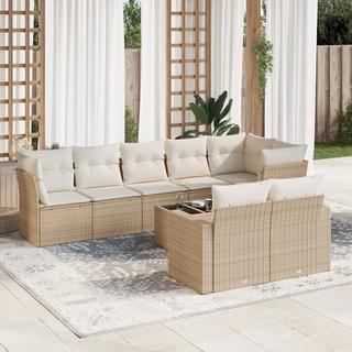 VidaXL Garten sofagarnitur poly-rattan  