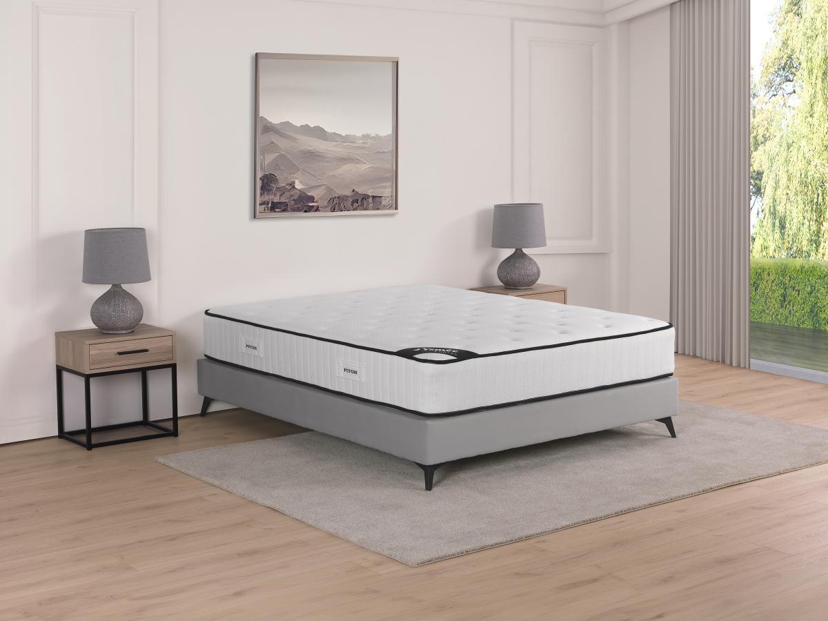 Ysmée Hôtel Matelas 180 x 200 cm anti-feu ressorts ensachés et mémoire de forme ép.27cm - PITOH de YSMÉE HÔTEL  