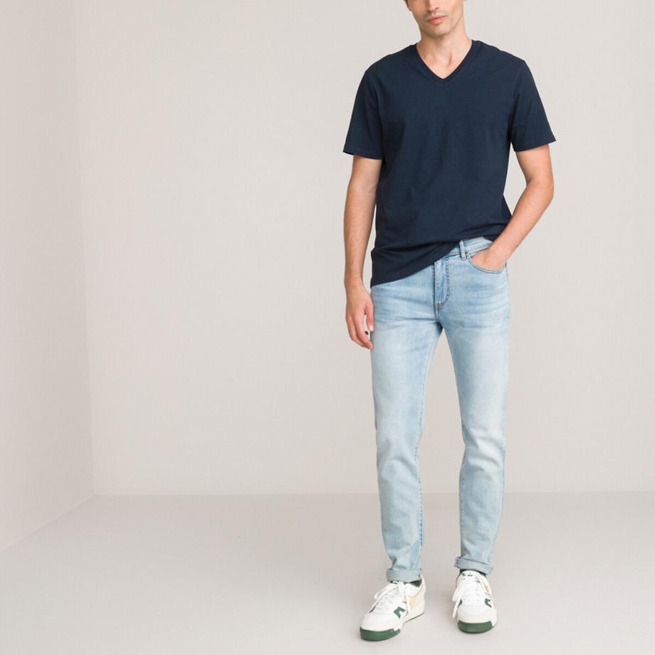 La Redoute Collections T-Shirt Col V Manches Courtes  