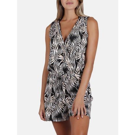 Admas  Playsuit estivo Ethnic Leaves 