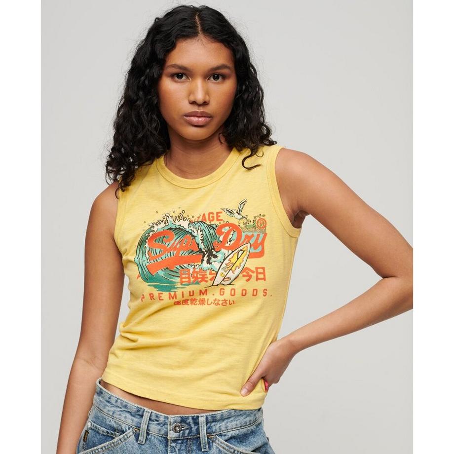 Superdry LA Vintage Logo Canotta Slim Fit  