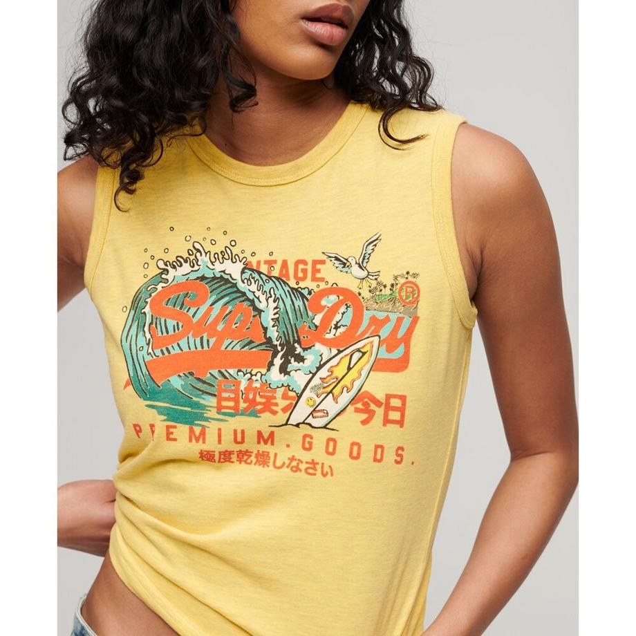 Superdry LA Vintage Logo Canotta Slim Fit  