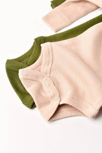 BabyCosy Organic  Body, langarm, 2 Pack 