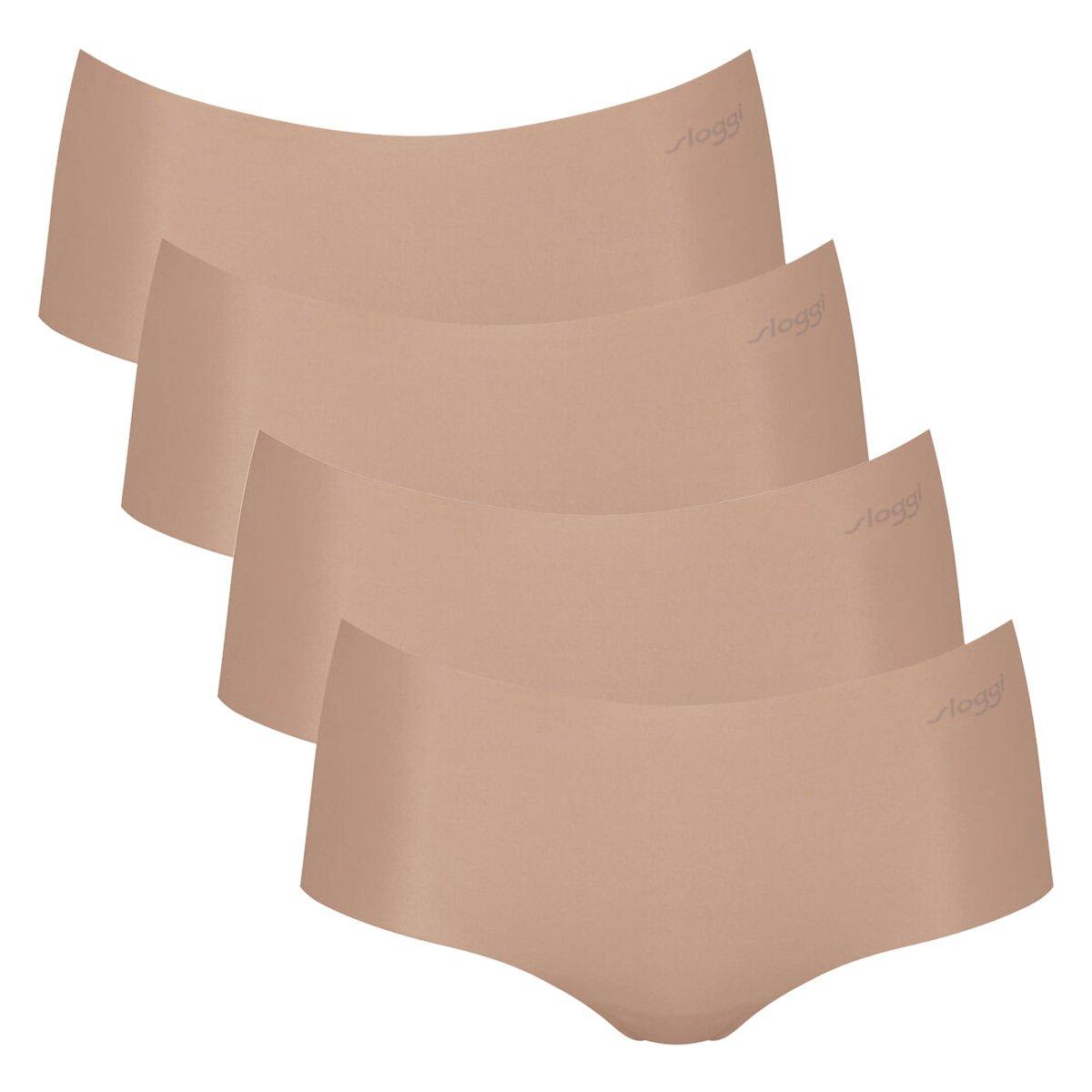 Image of 4er Pack Zero Microfibre 2.0 - Short Slip Damen Nude L