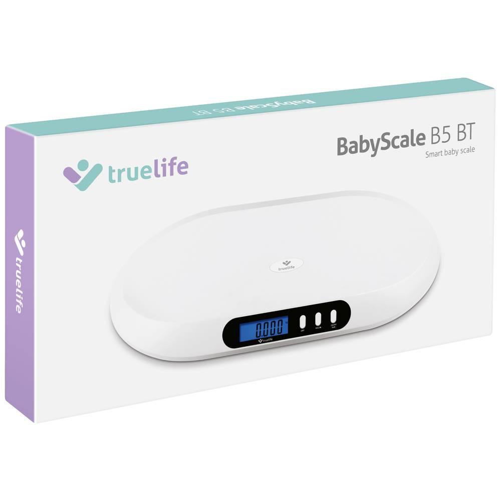 truelife TrueLife BabyScale B5 BT - Babywaage mit intelligenter App (Messverlauf, grafische Anzeige)  