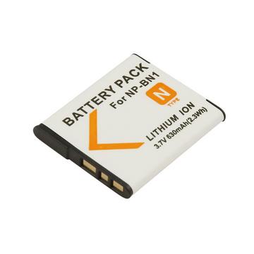 Batteria per fotocamera Sony NP-BN1 Li-ion 3.. 7V 630mAh 2.3Wh