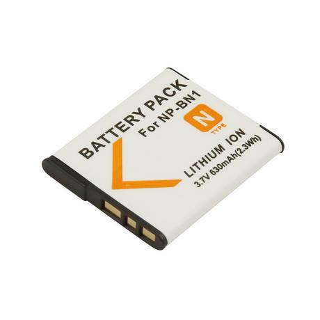 Avizar  Batteria per fotocamera Sony NP-BN1 Li-ion 3.. 7V 630mAh 2.3Wh 