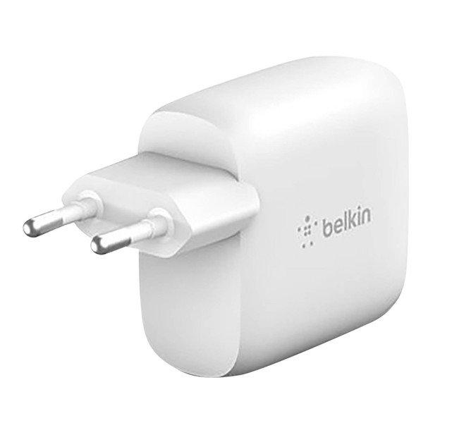 belkin  Chargeur Mural 2x USB-C 40W Belkin Blanc 
