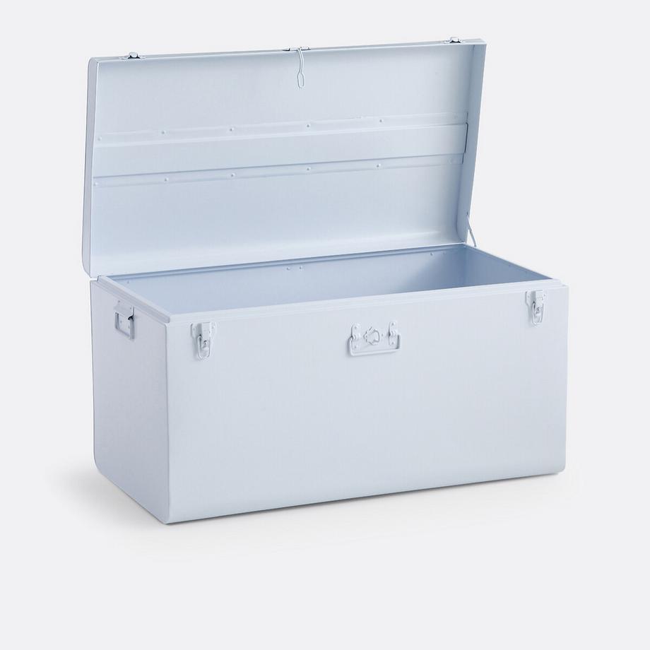 La Redoute Intérieurs Malle de rangement en métal acier XXL  