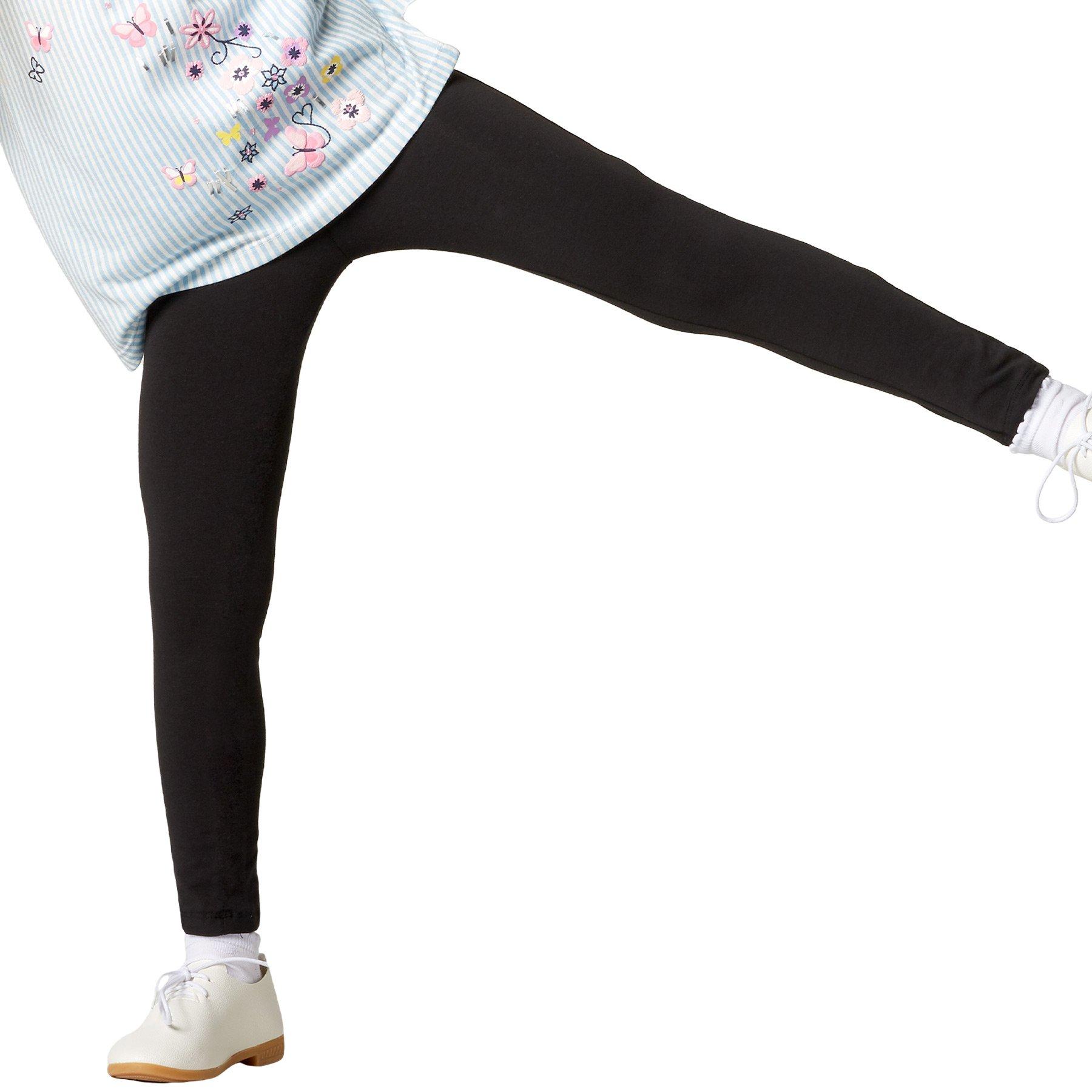 Image of Leggings Kinder Mädchen Schwarz 140