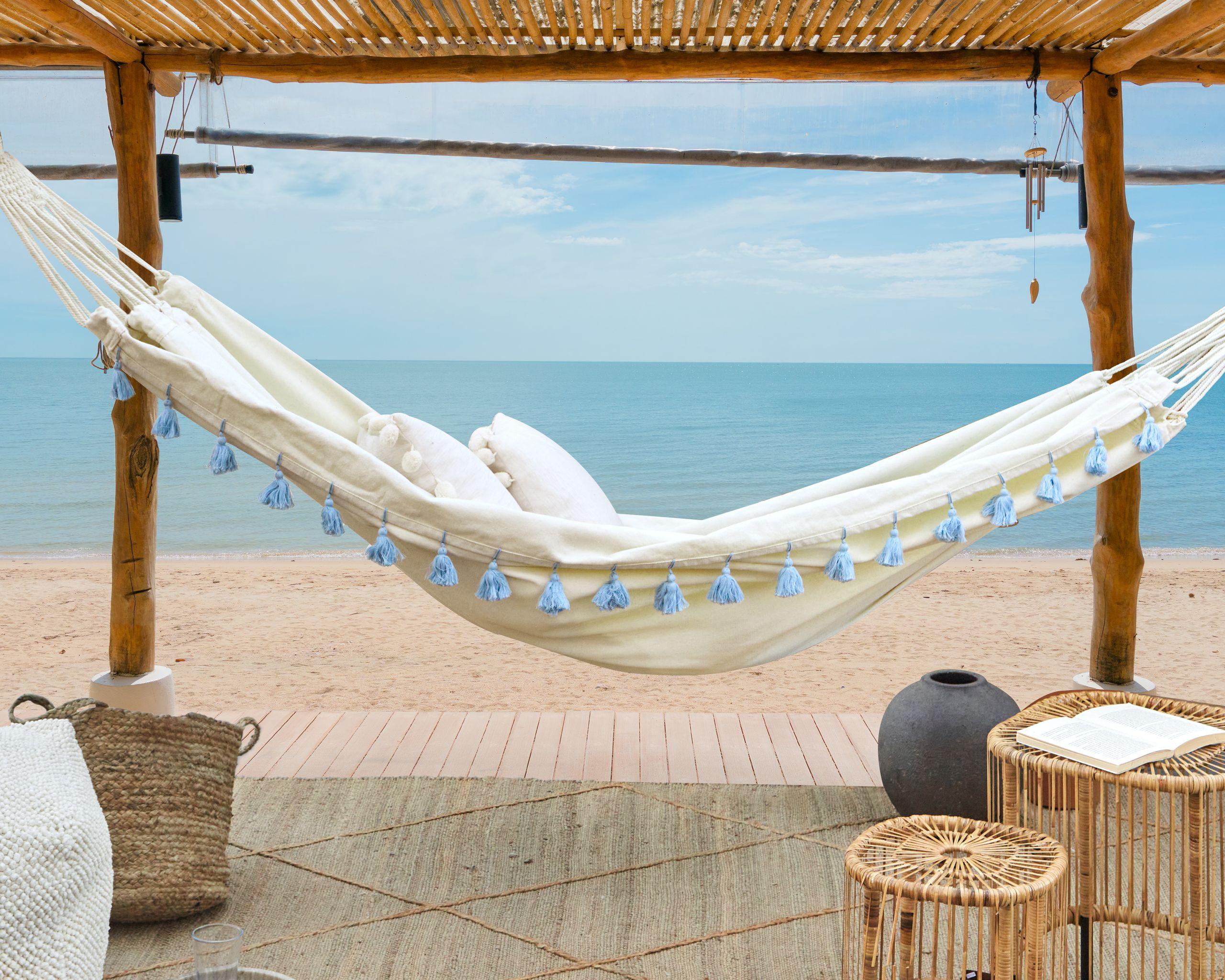 Beliani Hamac en Coton Boho VERCELLI  