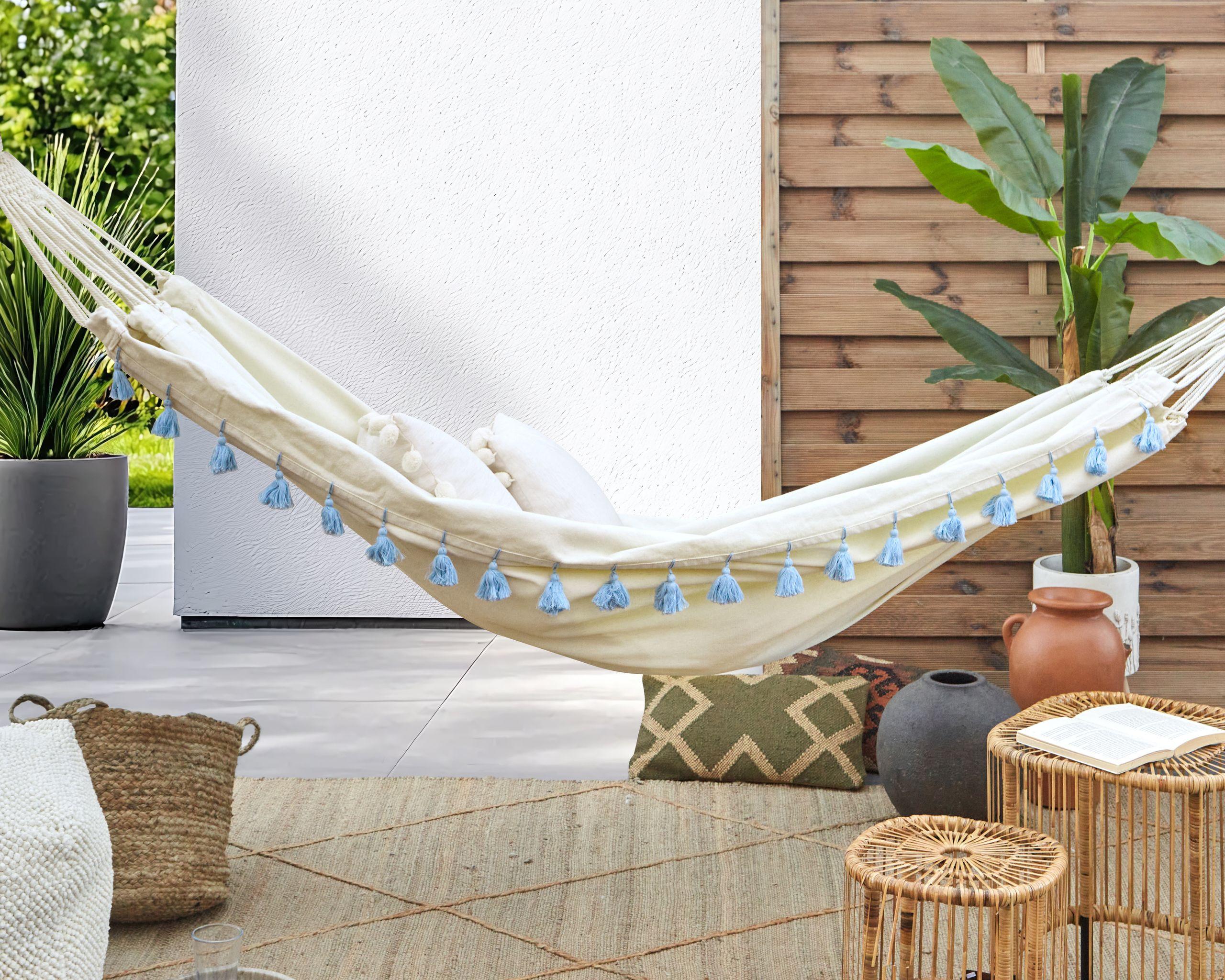 Beliani Hamac en Coton Boho VERCELLI  