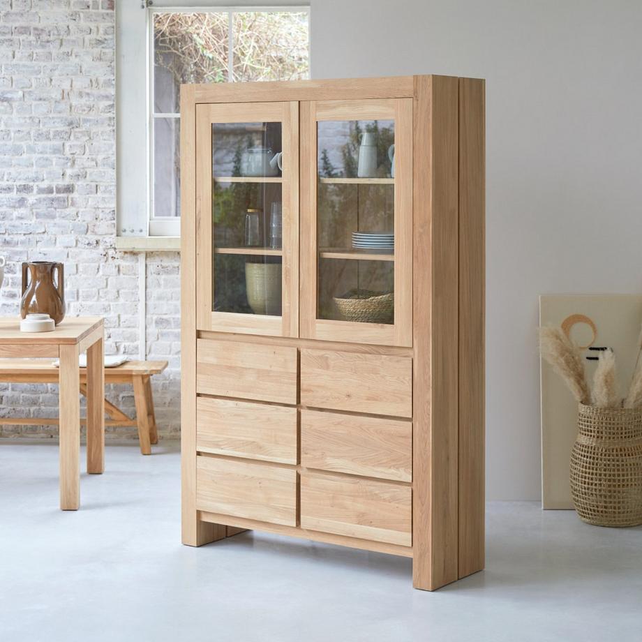 Tikamoon Credenza in legno di quercia massello Eden  