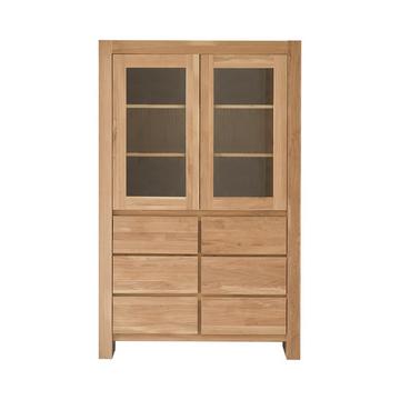 Geschirrschrank aus massivem Eichenholz Eden