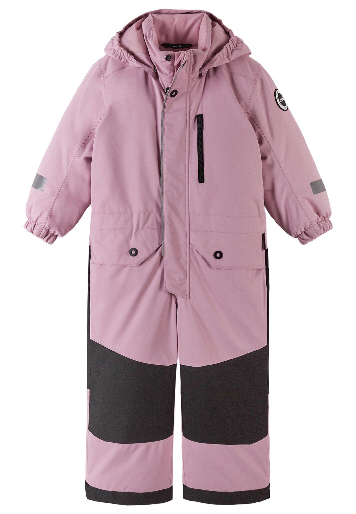 Image of Tec Kinder Schneeanzug Muhos Grey Pink Mädchen Rosa 116
