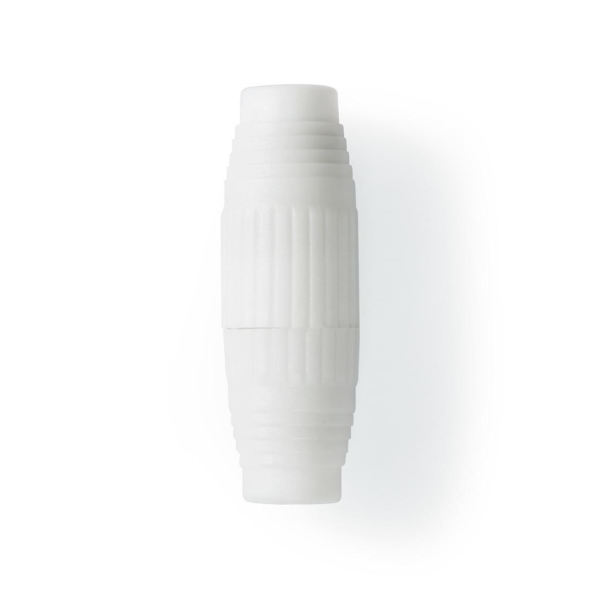 Nedis  Adattatore Satellite e Antenna | IEC (Coax) Femmina | IEC (Coax) Femmina | Nichelato | 75 Ohm | Dritto | Plastica | Bianco | 1 pz. | Scatola da finestra con serratura Euro 