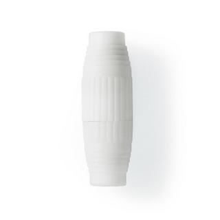 Nedis  Adattatore Satellite e Antenna | IEC (Coax) Femmina | IEC (Coax) Femmina | Nichelato | 75 Ohm | Dritto | Plastica | Bianco | 1 pz. | Scatola da finestra con serratura Euro 