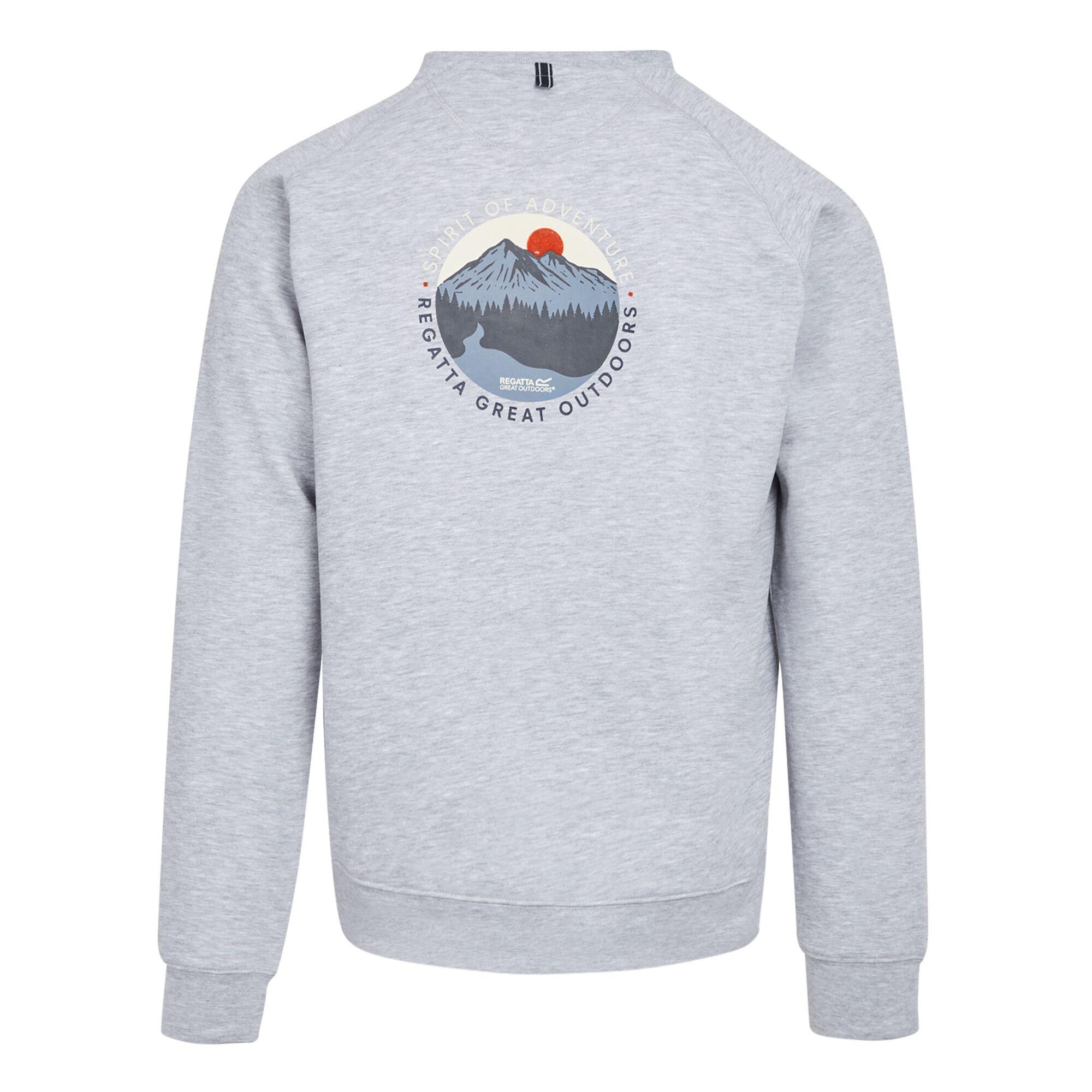 Regatta Nithsdale Kurzes Sweatshirt Rundhalsausschnitt  