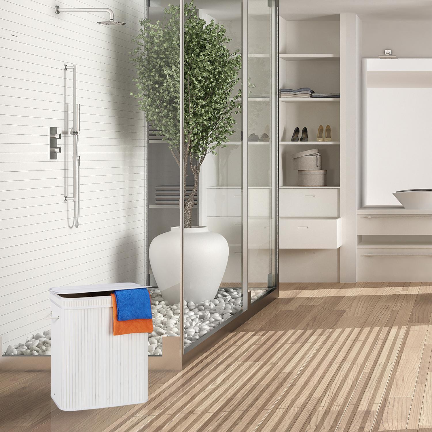 Northix Panier à linge carré  