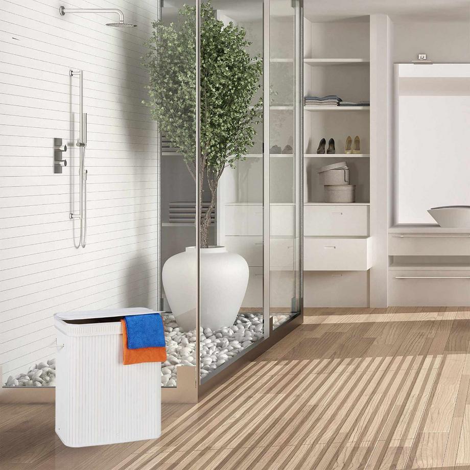 Northix Cesto per la biancheria quadrato  