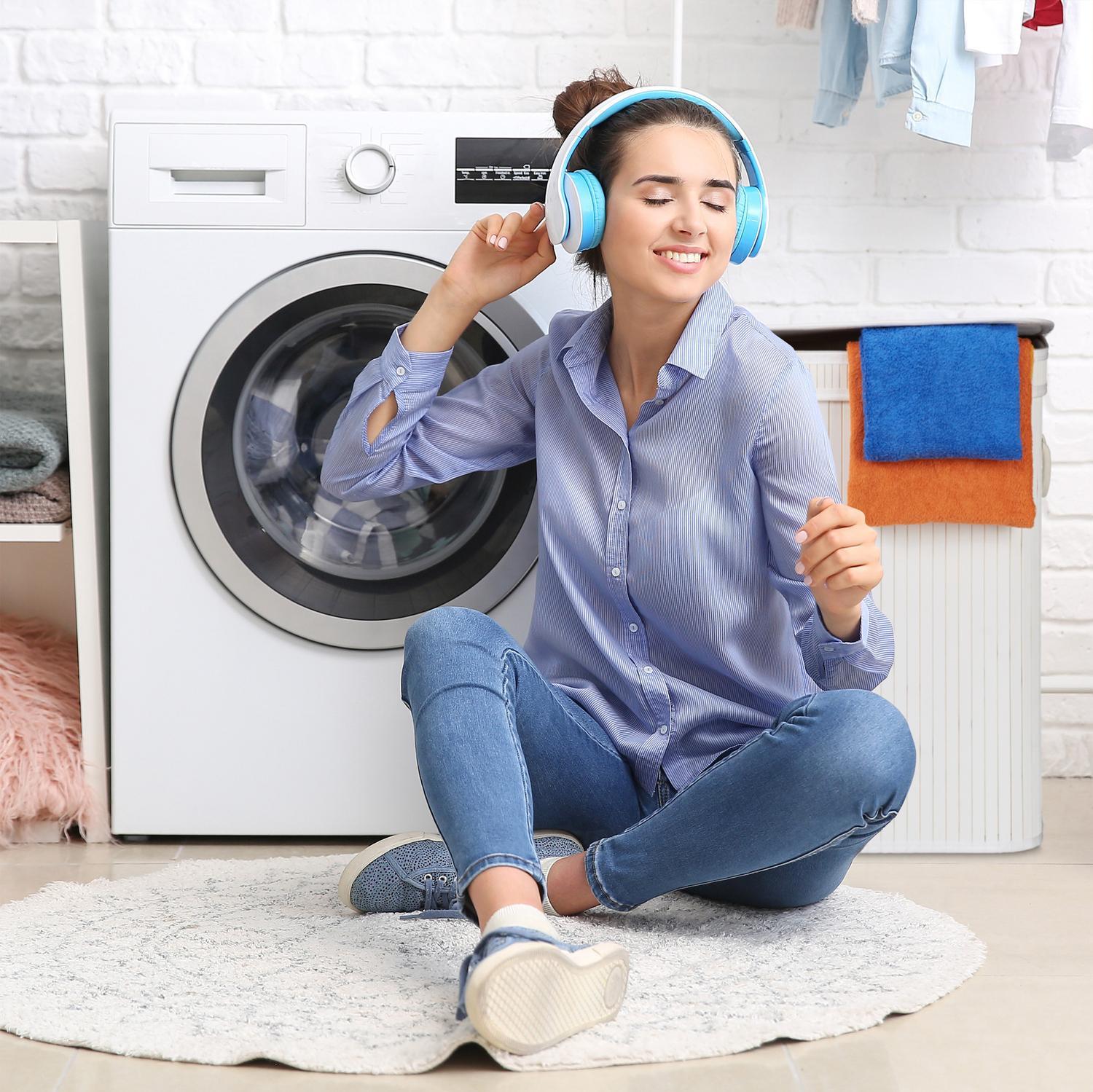 Northix Panier à linge carré  