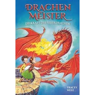 Drachenmeister Band 4 - Die Kraft des Feuerdrachen West, Tracey; Howells, Graham (Illustrationen) Copertina rigida 