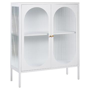 Armoire vitrine en Acier Moderne SARRE