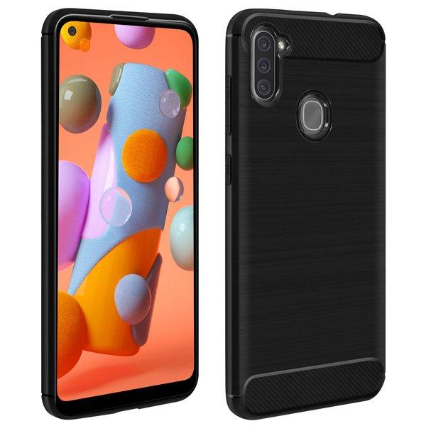 Image of Carbon-Case Galaxy A11 Schwarz