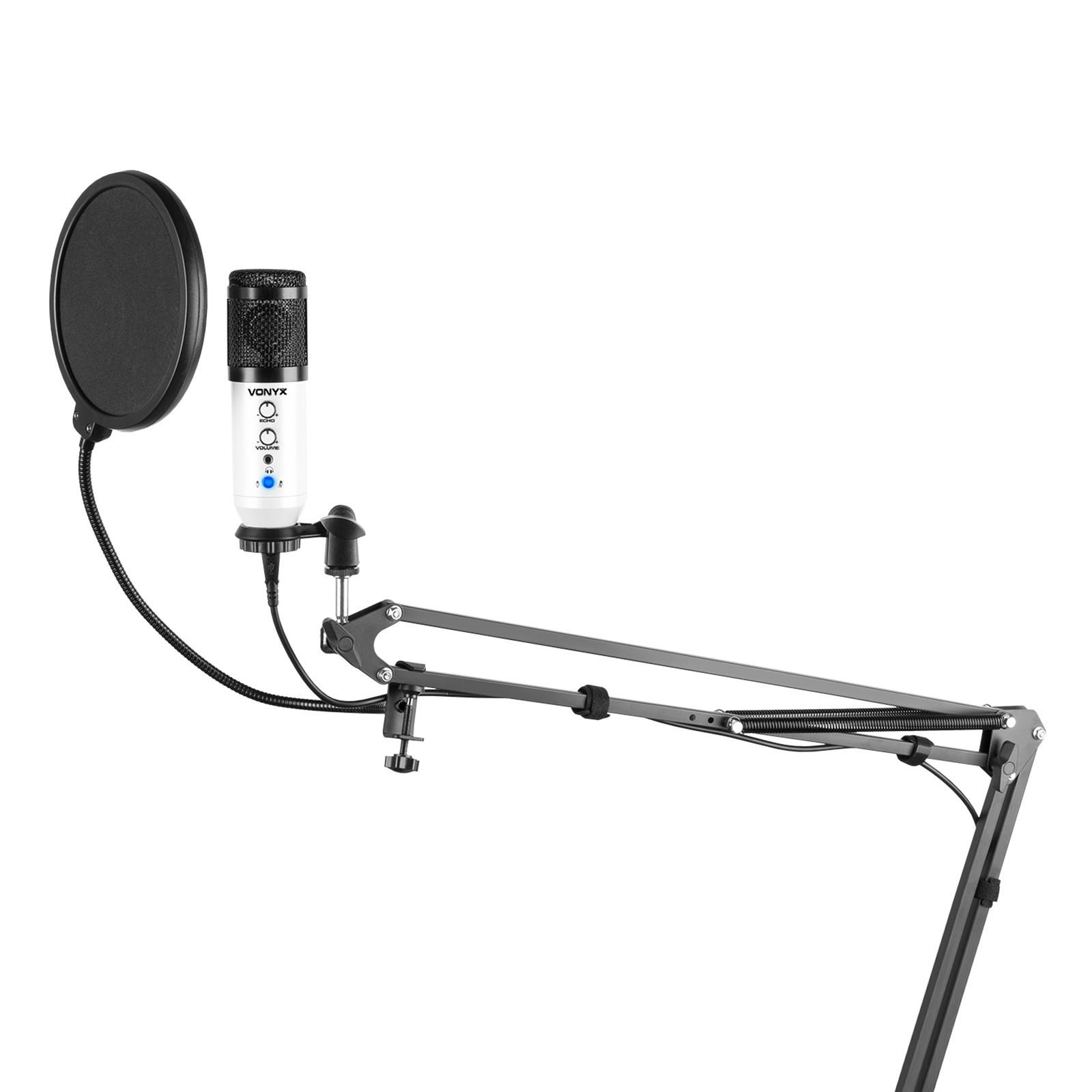 Vonyx  Vonyx CMS320W Weiß Studio-Mikrofon 