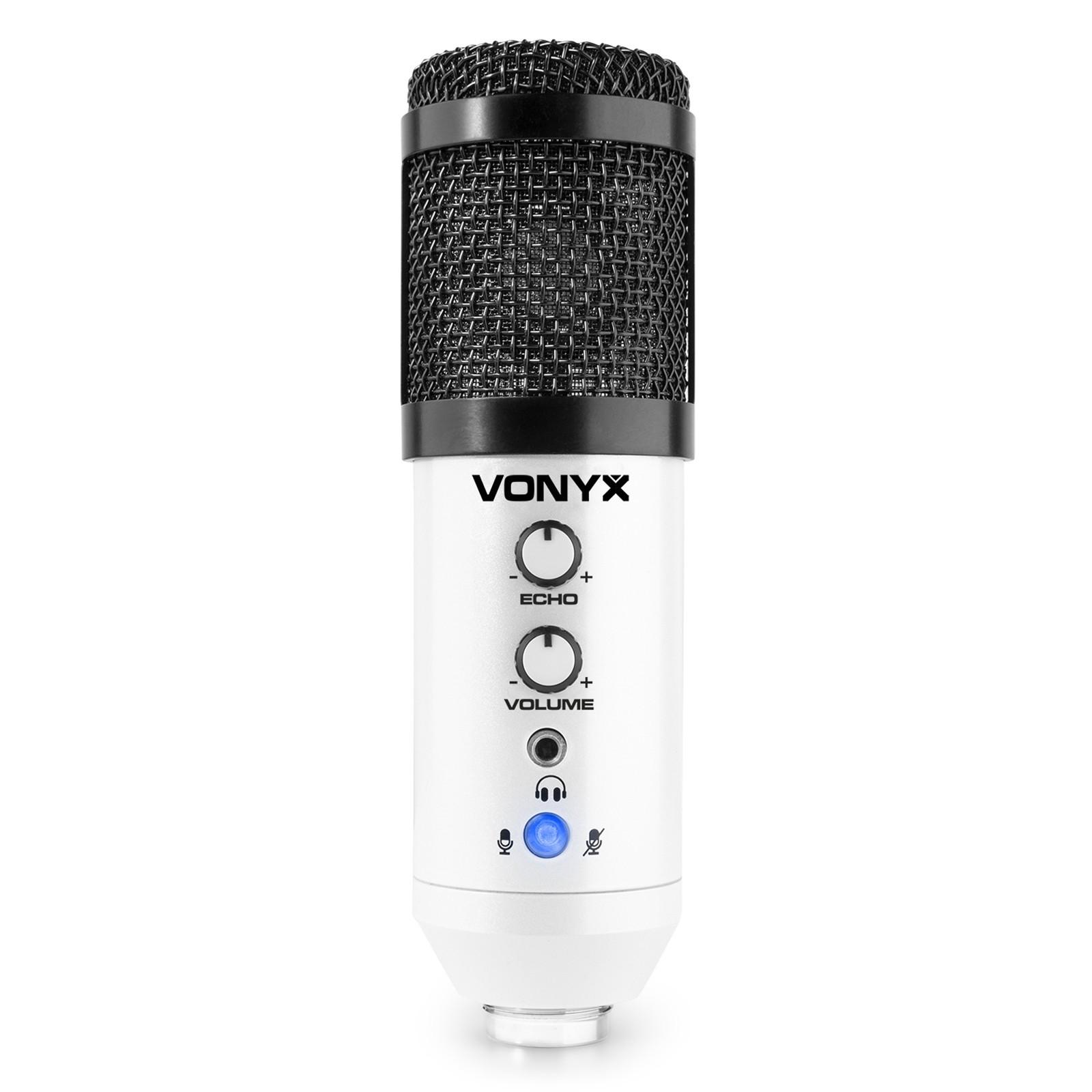 Vonyx  Vonyx CMS320W Weiß Studio-Mikrofon 