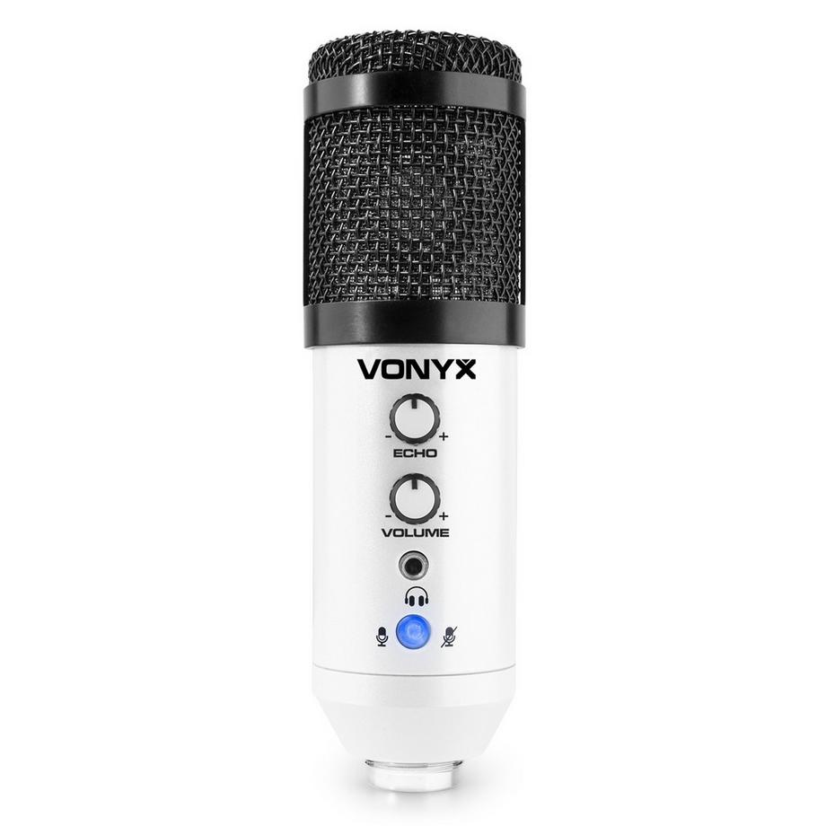 Vonyx  Kondensatormikrofon CMS320W (Live, Interview / Vortrag, Karaoke, Home-Studio) 