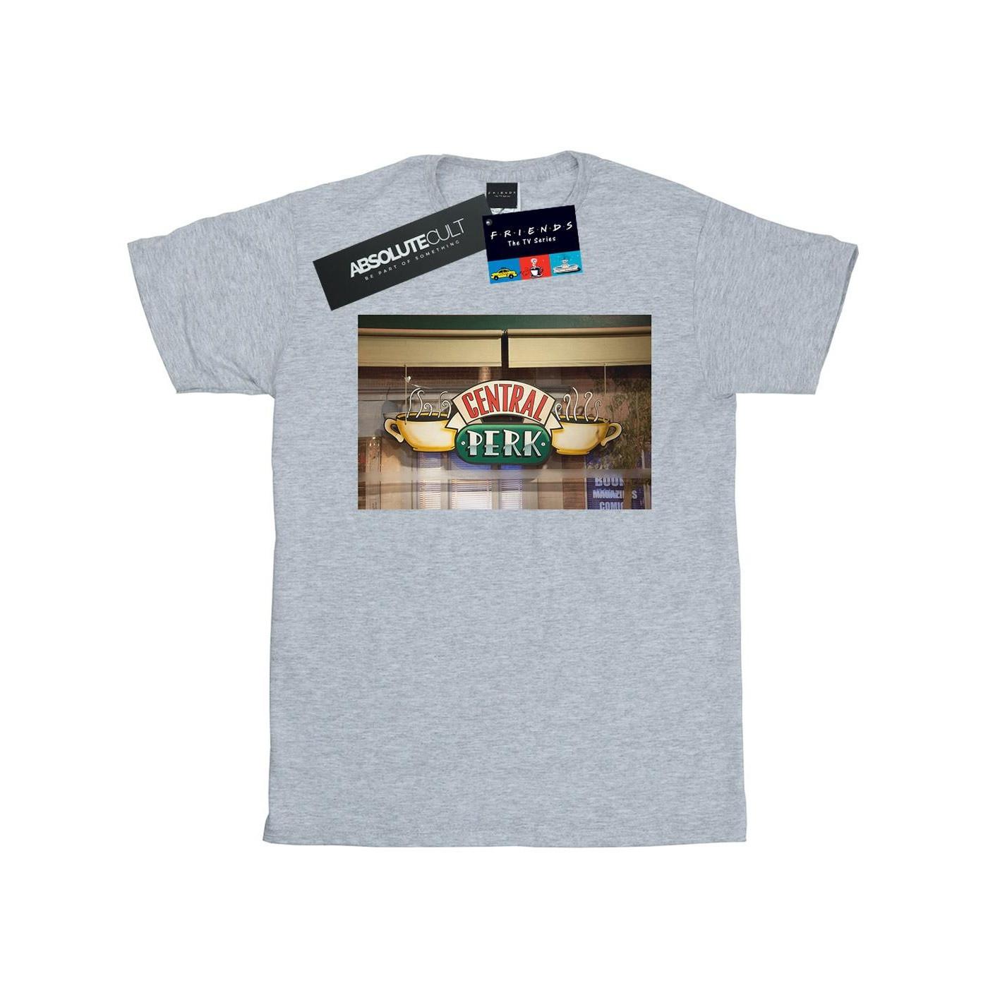 Image of Central Perk Photo Tshirt Damen Grau 3XL