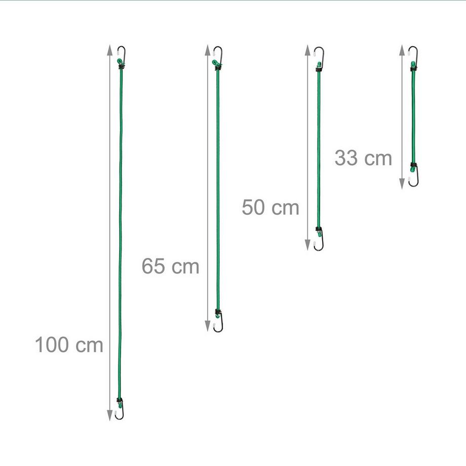 B2X  Klemmgummi 12er Set 4 Größen 